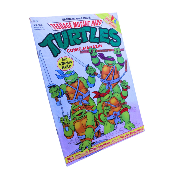 TMNT Turtles Comic Magazin 5 Conpart 1991 selten | Hoppla-Stuff